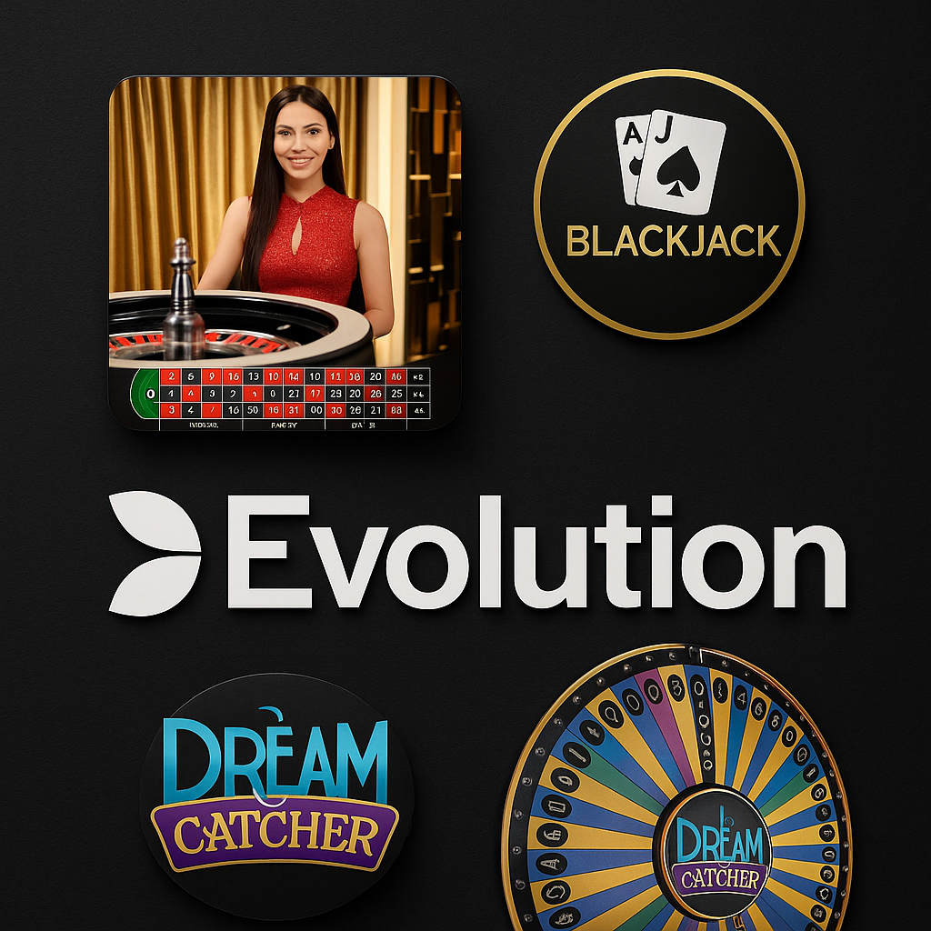 Evolution Gaming - Fournisseur de jeux Casombie