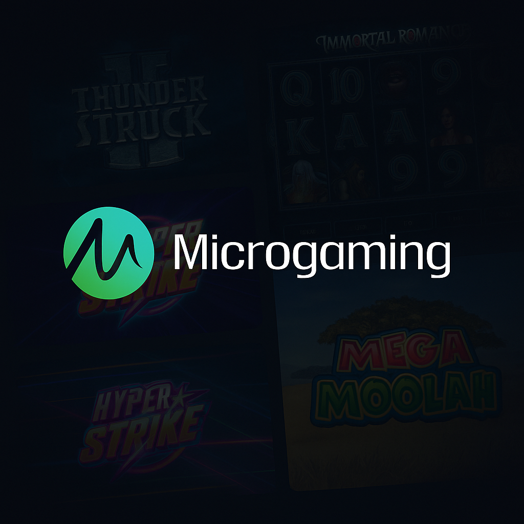 Microgaming - Fournisseur de jeux Casombie