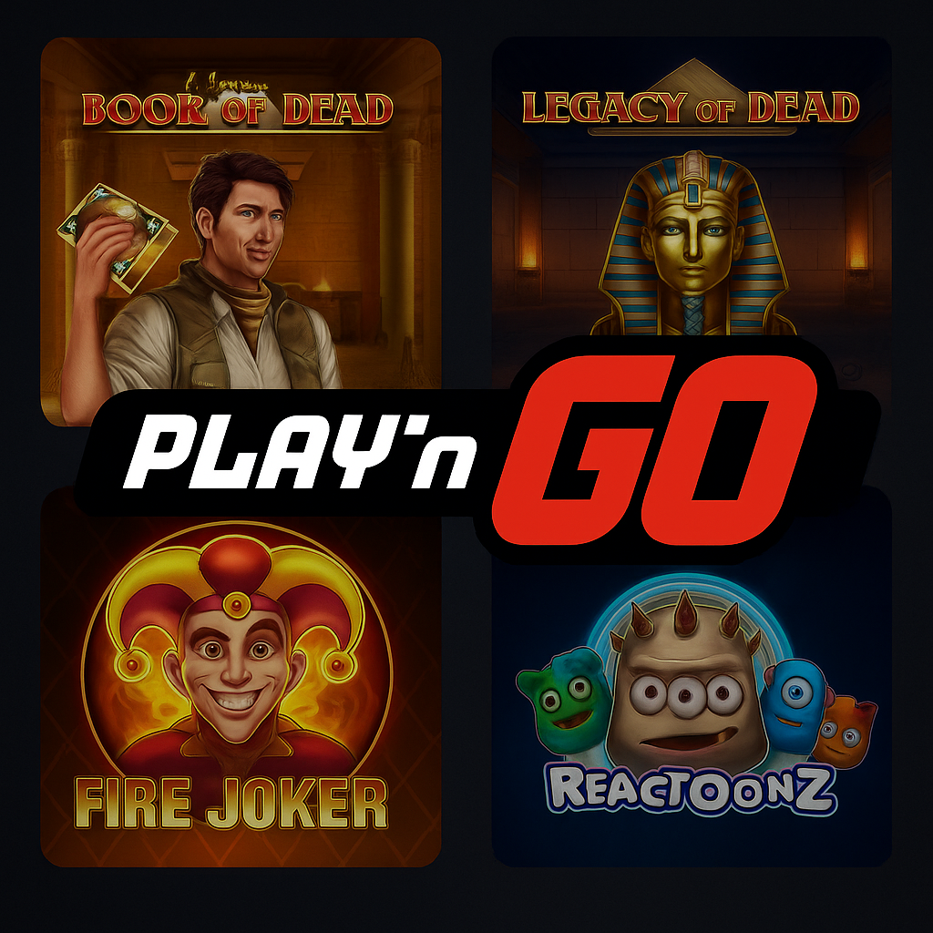 Play'n GO - Fournisseur de jeux Casombie